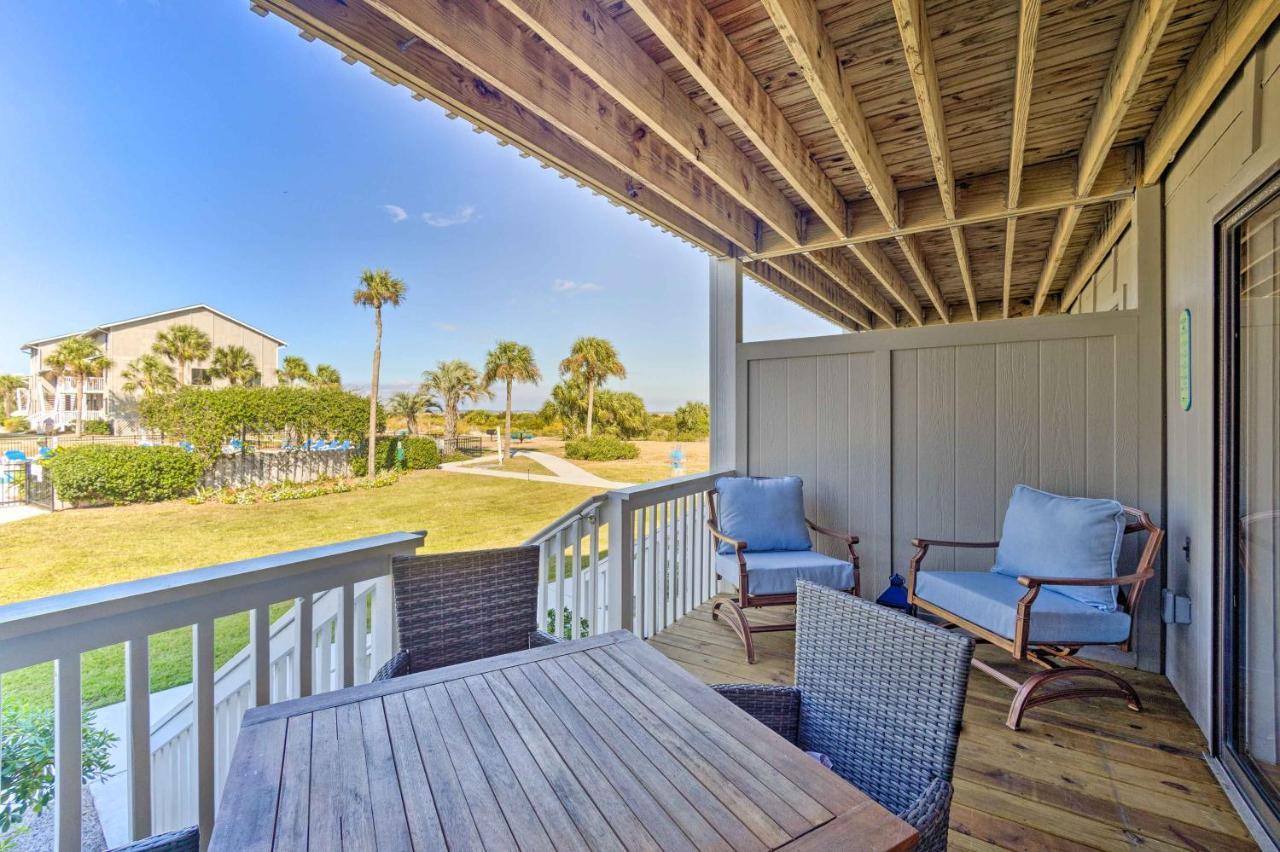 St Helena Island Condo With Pool And Beach Access! Oceanmarsh Subdivision Eksteriør bilde