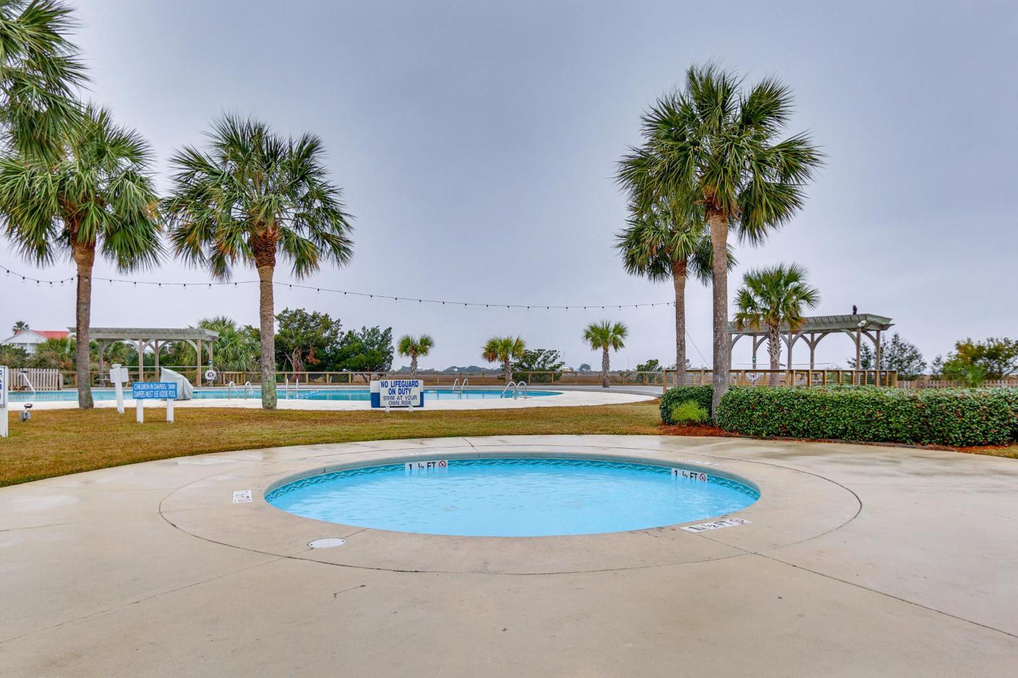 St Helena Island Condo With Pool And Beach Access! Oceanmarsh Subdivision Eksteriør bilde